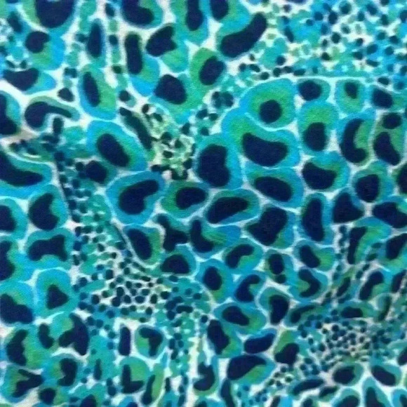 Lilly Pulitzer Medium Blue Animal Print Dress Item# 1E - Picture 4 of 7